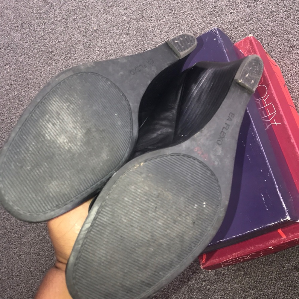 Enzo Angiolini Black Leather Shoes In Box - Picture 3 of 4